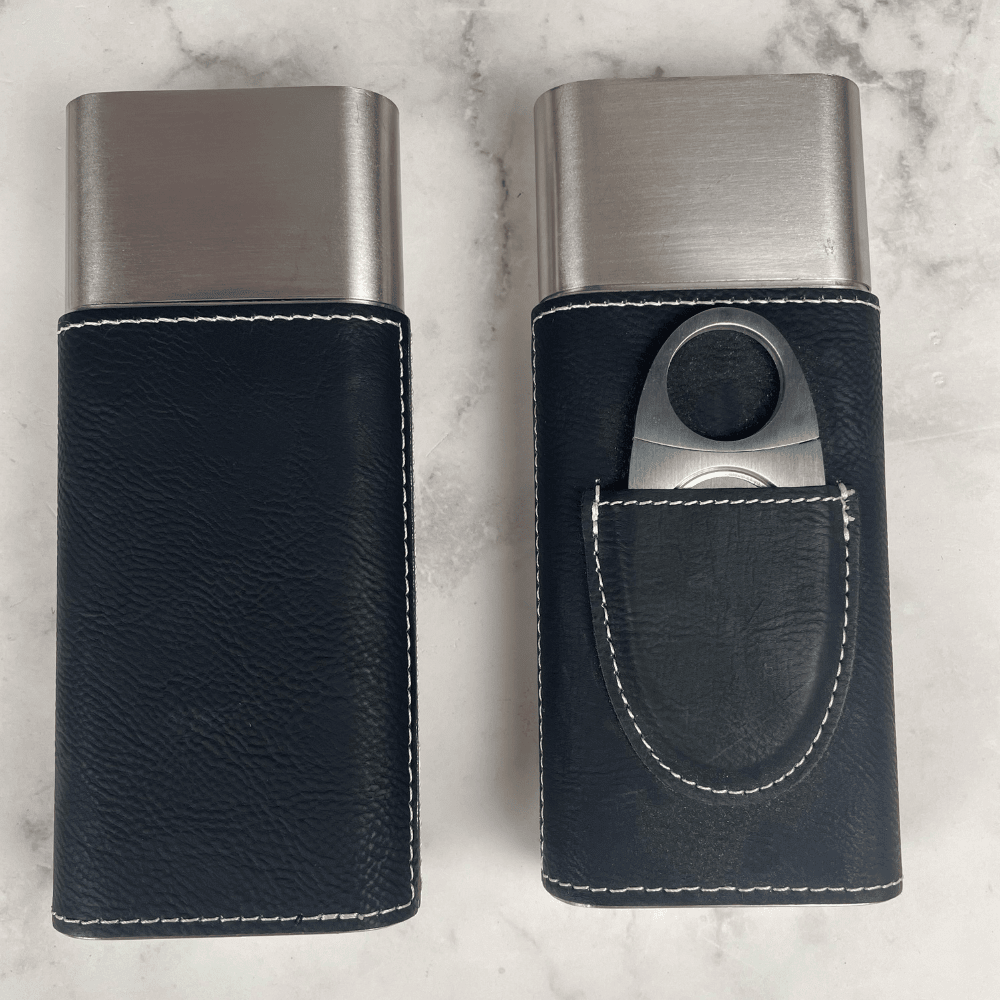 Custom Logo Cigar Case - Cigar Case - GroomsDay