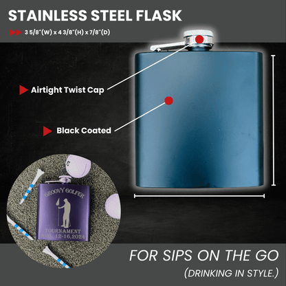 Champion Series Golf Bag Flask - Golf - GroomsDay