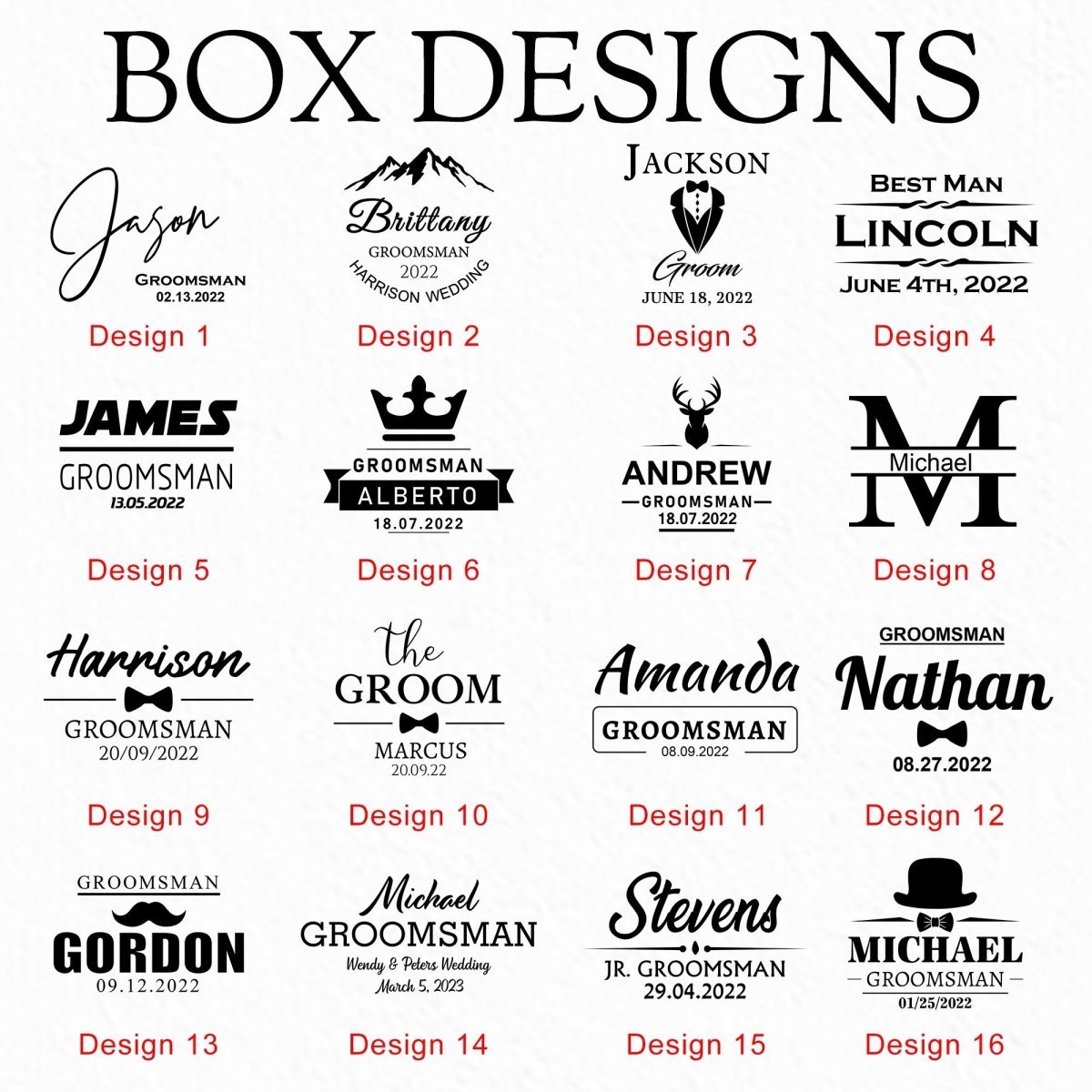 Unique Personalized Sipping in Style Box Set Customized Gift Sets Gifts for Men by Groovy Guy