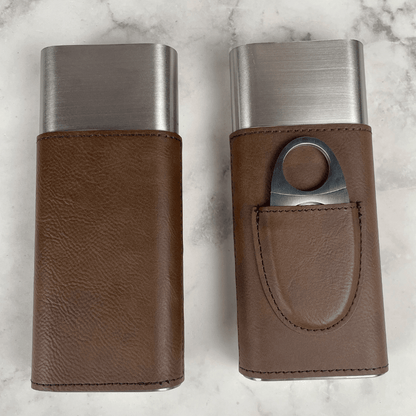 Custom Logo Cigar Case - Cigar Case - GroomsDay