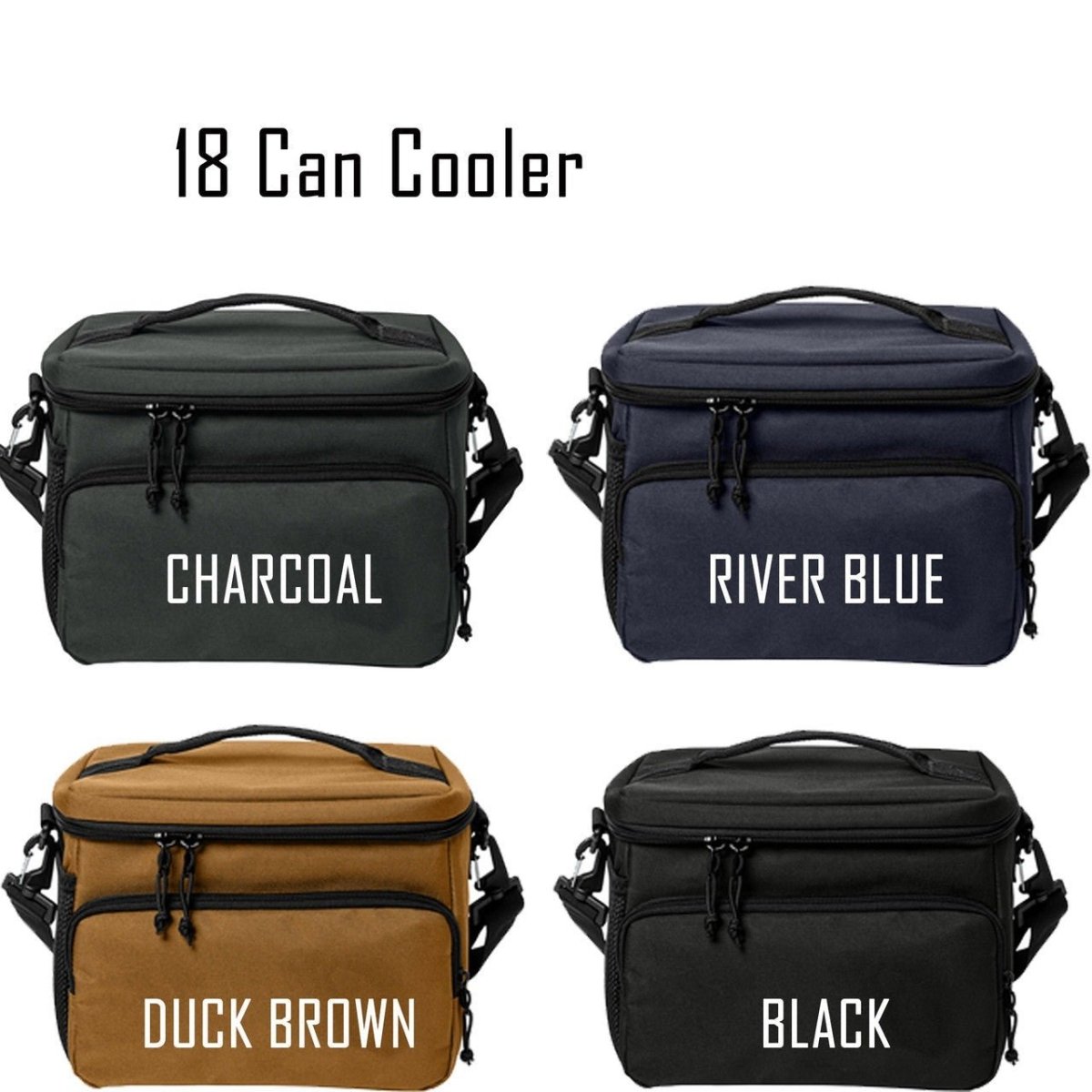 Monogrammed 18 Can Cooler Bag - Cooler - GroomsDay