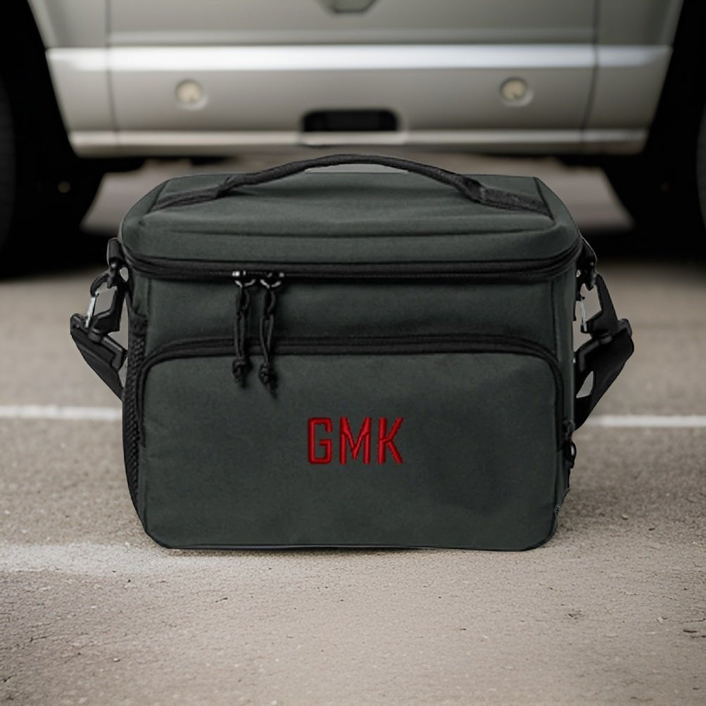 Monogrammed 18 Can Cooler Bag - Cooler - GroomsDay