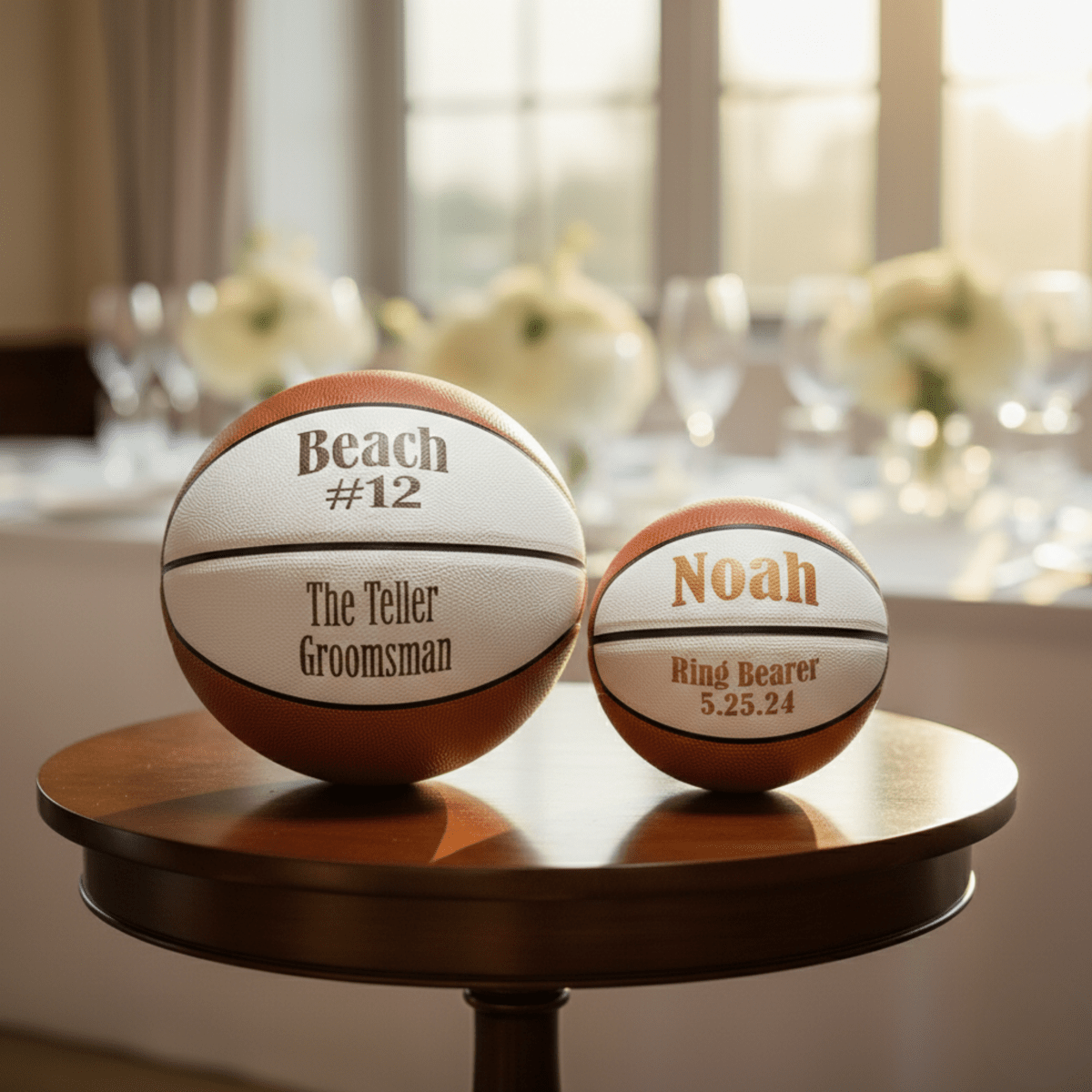 Personalized Basketball - Basketball - GroomsDay