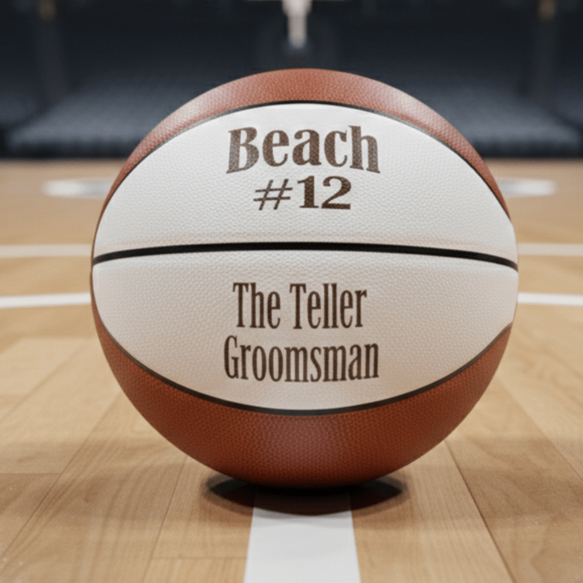 Personalized Basketball - Basketball - GroomsDay