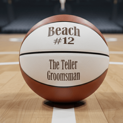 Personalized Basketball - Basketball - GroomsDay