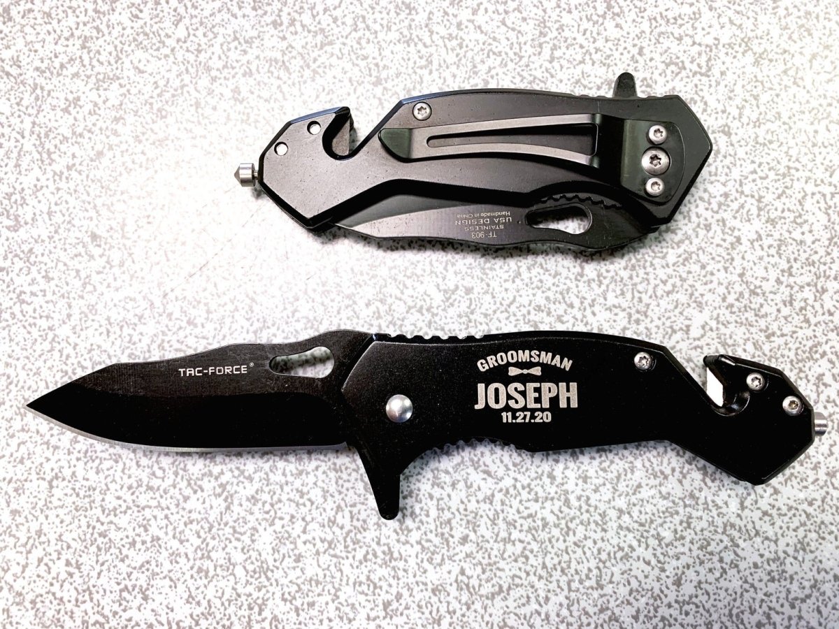 Perfectly Personalized Pocket Knife - Knife - GroomsDay