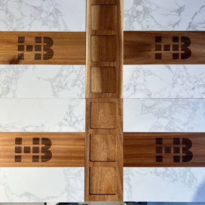 Custom Logo Entertainers Tray - Cutting Board - GroomsDay
