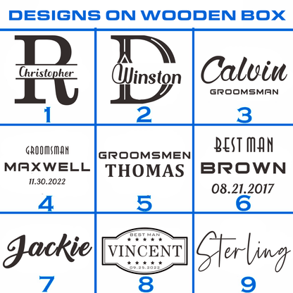 Engraved Minimalist Wallet - Wallet - GroomsDay