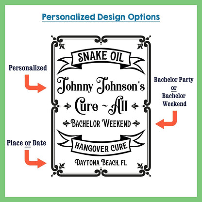 Bachelor Party Flask - Flask - GroomsDay