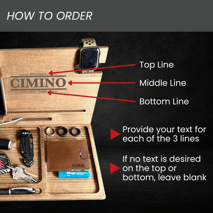 Personalized Desk Organizer