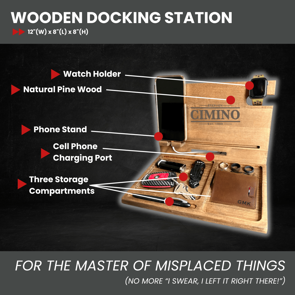 Personalized Desk Organizer