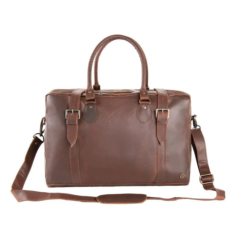 Custom Leather Duffle - Duffel Bags - GroomsDay
