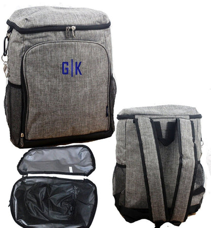Custom Insulated Backpack Cooler - Cooler - GroomsDay