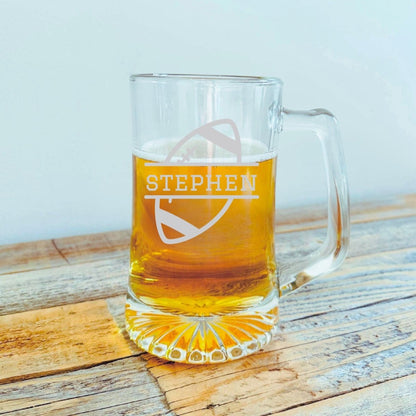 Redzone Beer Mug - Football - GroomsDay