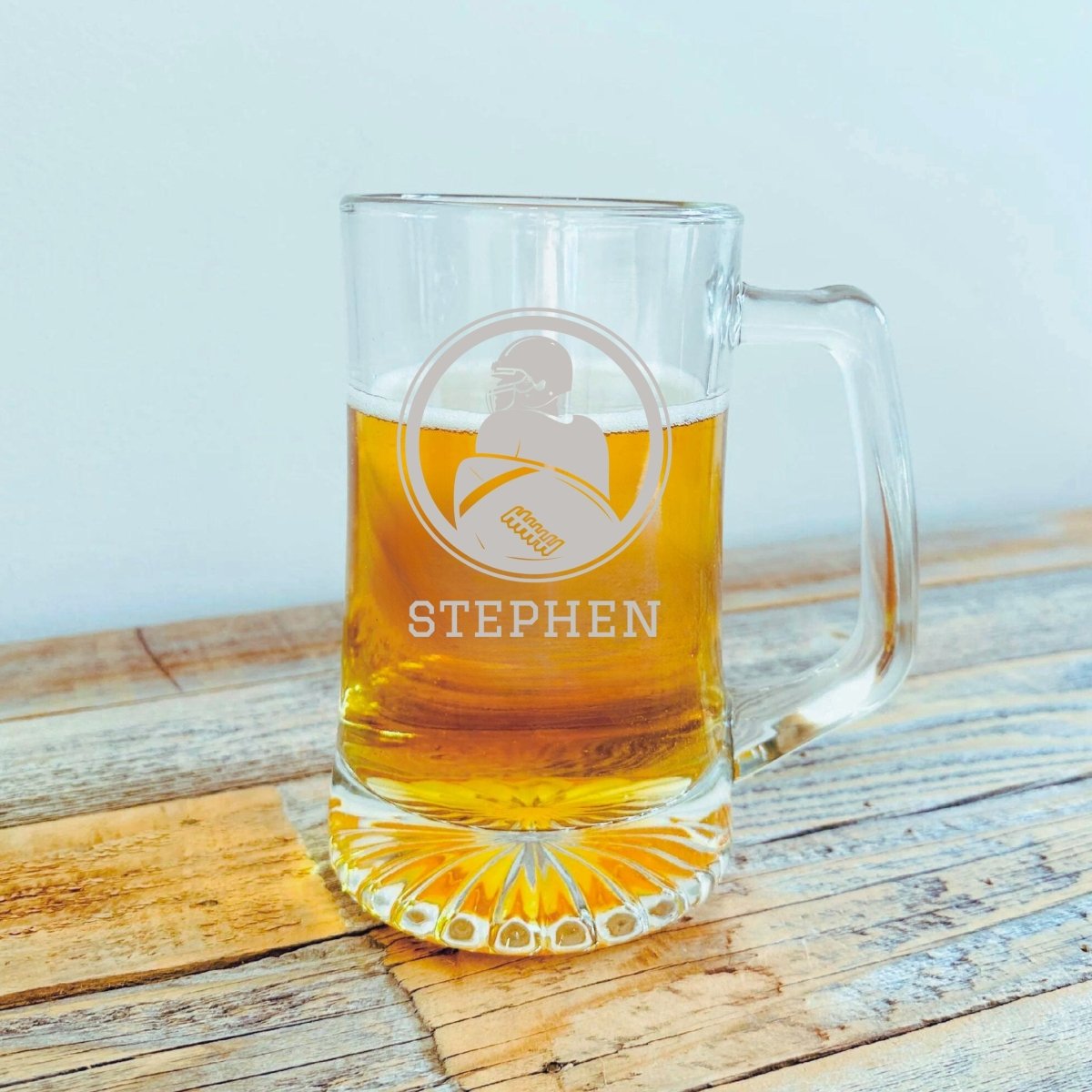 Redzone Beer Mug - Football - GroomsDay