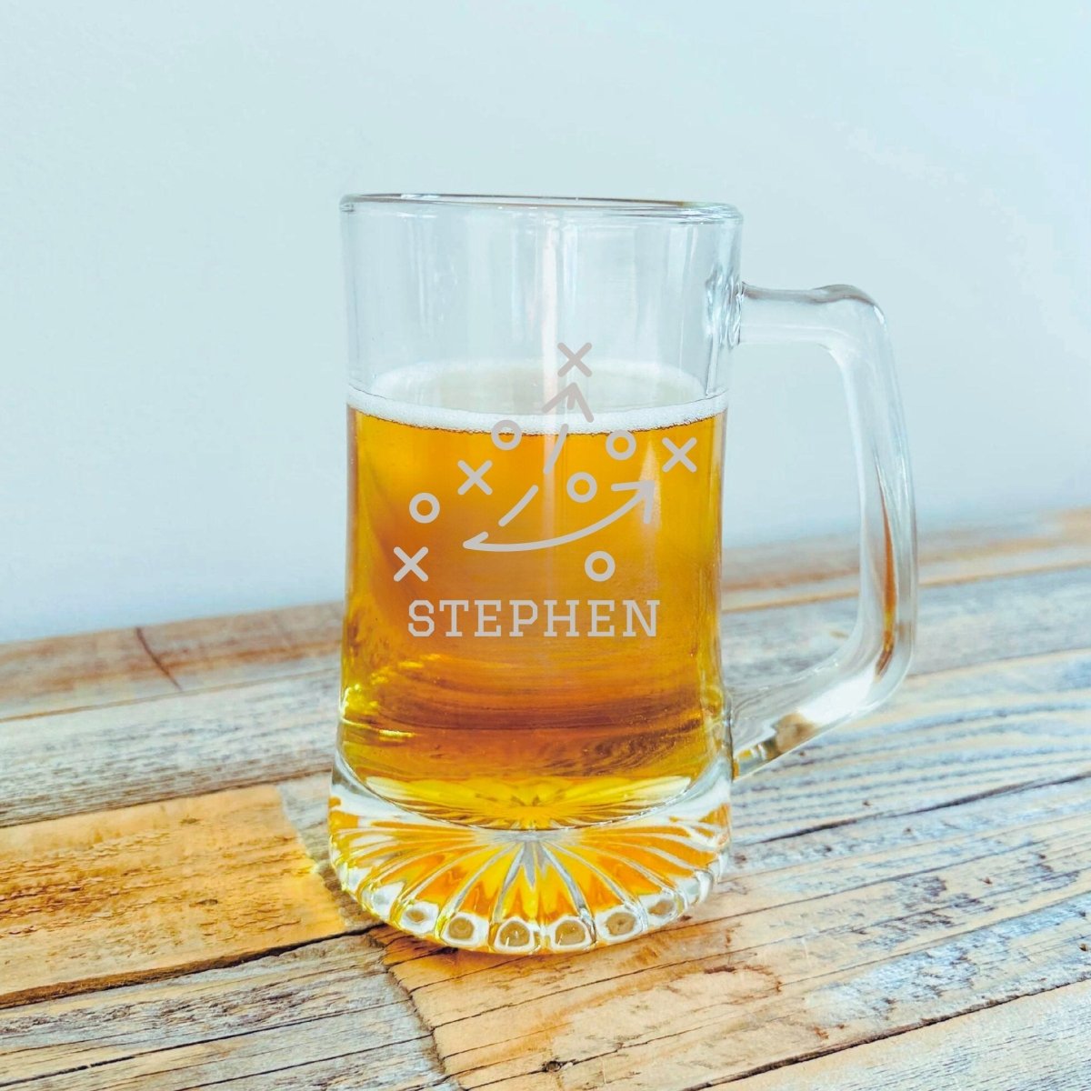 Redzone Beer Mug - Football - GroomsDay