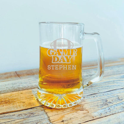 Redzone Beer Mug - Football - GroomsDay