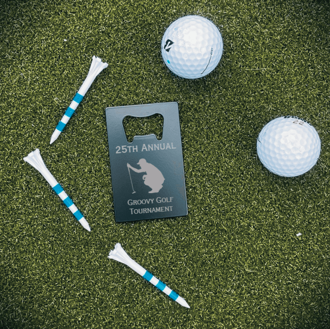 Golf Outing Bottle Opener - Golf Outing - GroomsDay