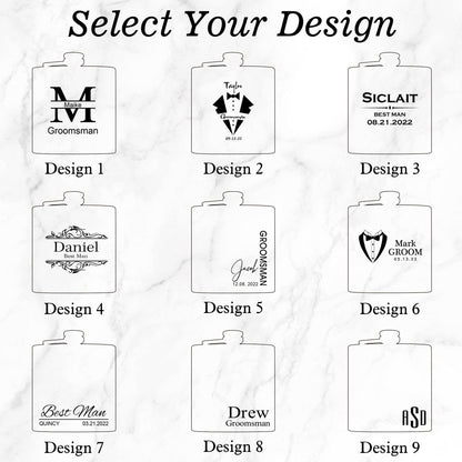 Unique Personalized Sipping in Style Box Set Customized Gift Sets Gifts for Men by Groovy Guy