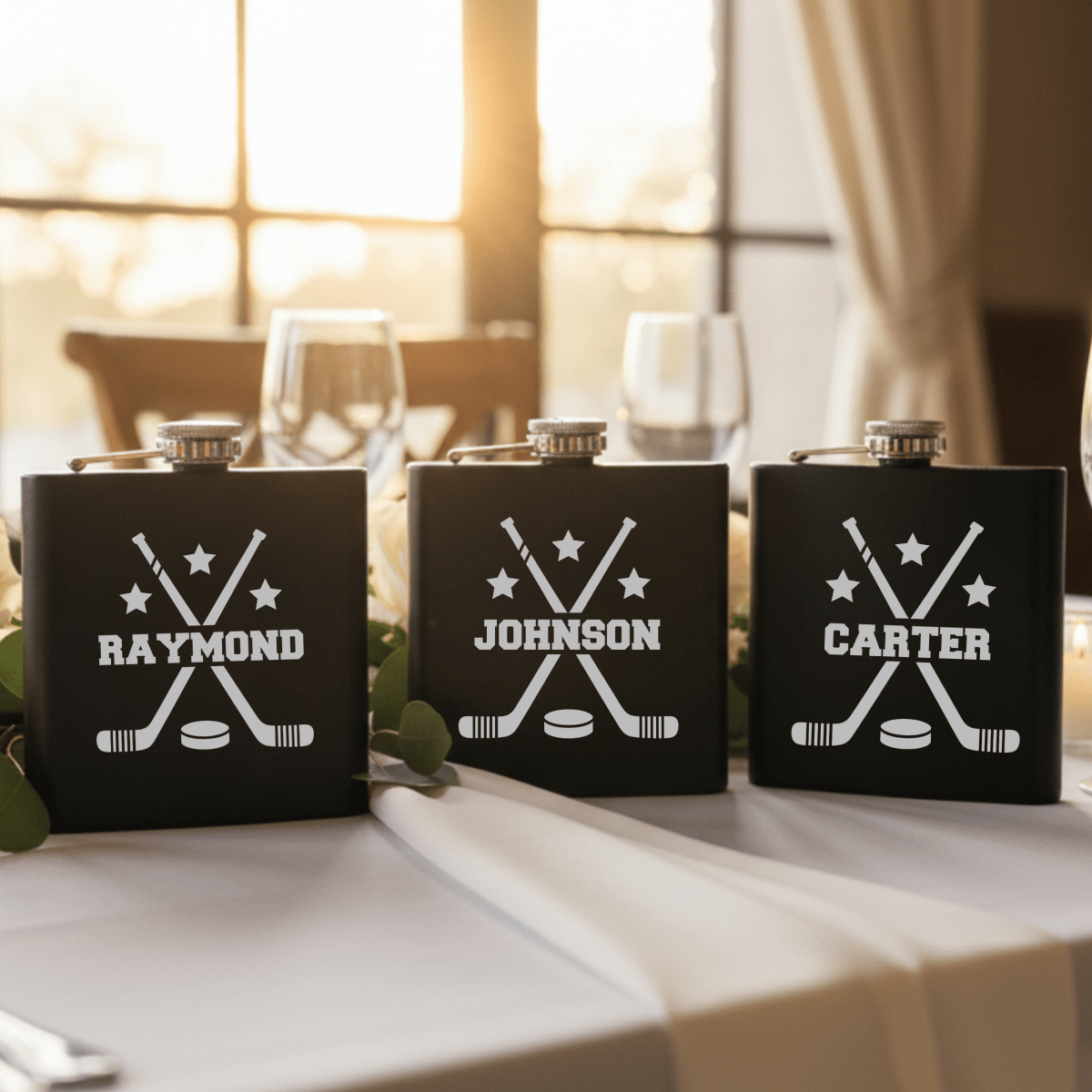 Penalty Box Flask - Sports Groomsmen Gifts - GroomsDay