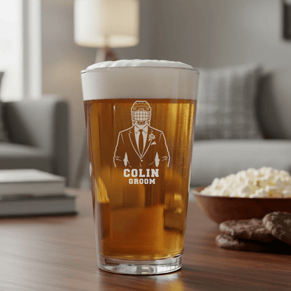Goon Squad Wedding Pint - Sports Groomsmen Gifts - GroomsDay