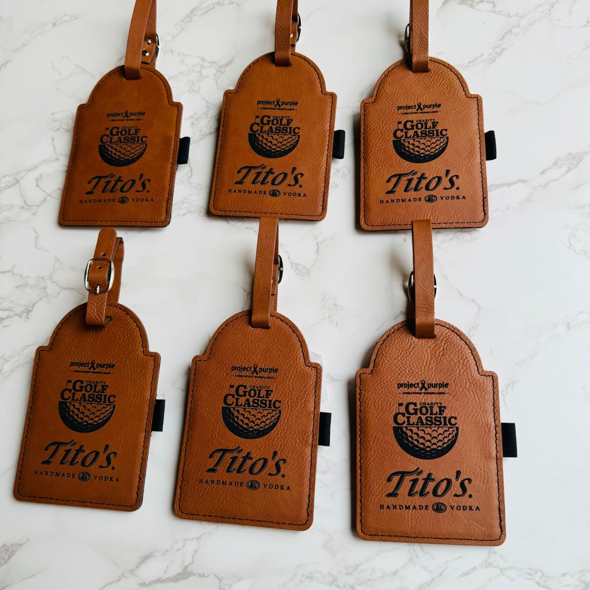 Custom Logo Golf Bag Tag - Golf Outing - GroomsDay