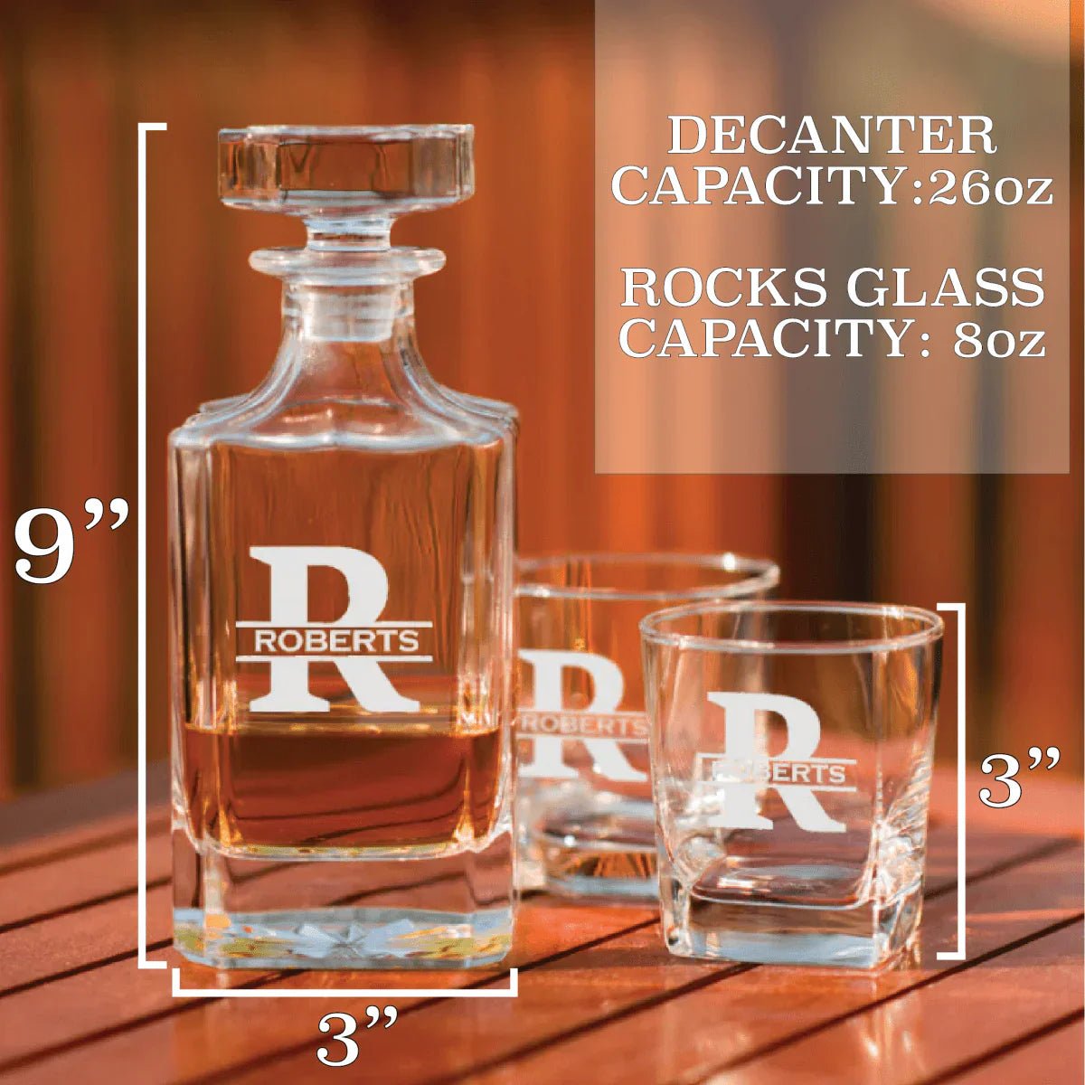 Quality Piece of Glass - Whiskey - GroomsDay