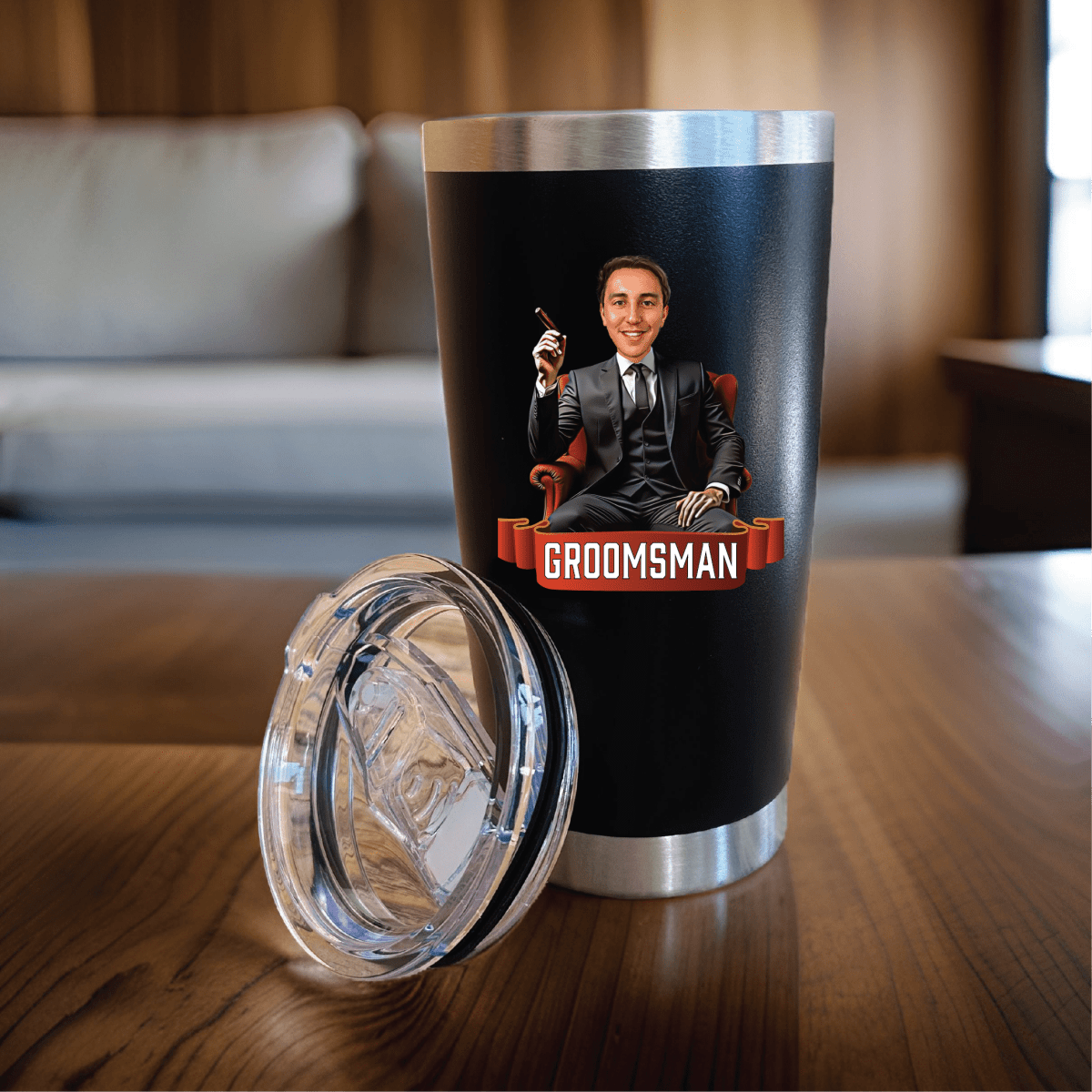 The Groomsman Sipper - GroomsDay