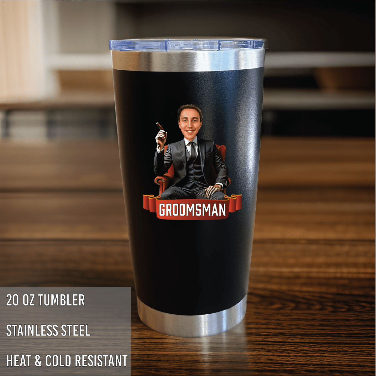 The Groomsman Sipper - GroomsDay