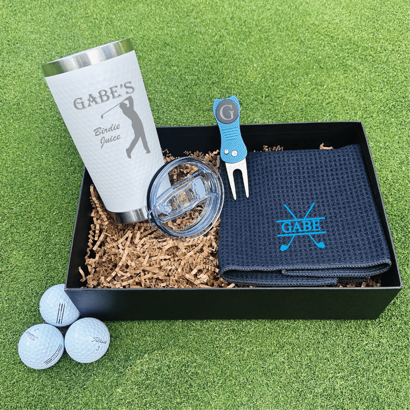 Personalized Golf Gift Box Set