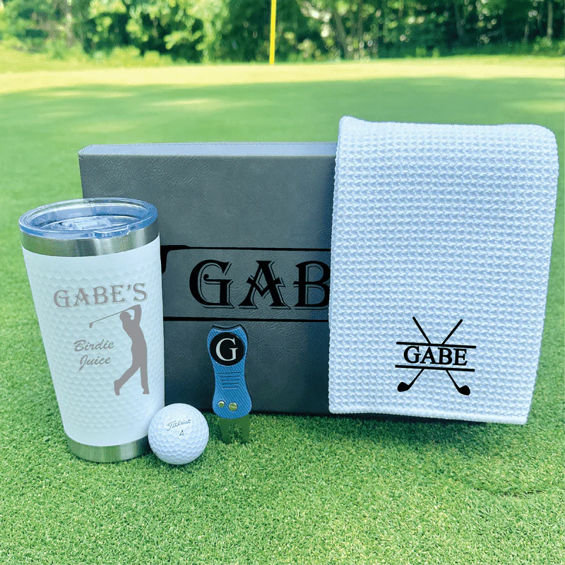 Personalized Golf Gift Box Set - Golf - GroomsDay