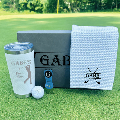 Personalized Golf Gift Box Set - Golf - GroomsDay