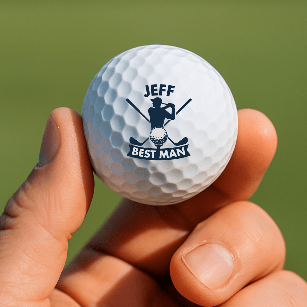 Custom Groomsmen Golf Balls - Golf - GroomsDay