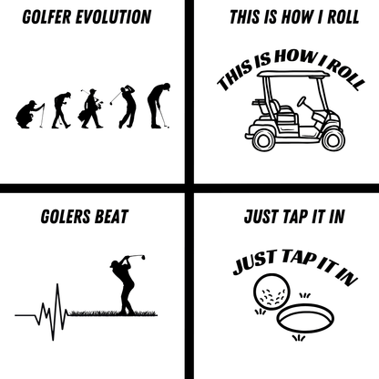 Fore the Laughs Lid - Golf - GroomsDay