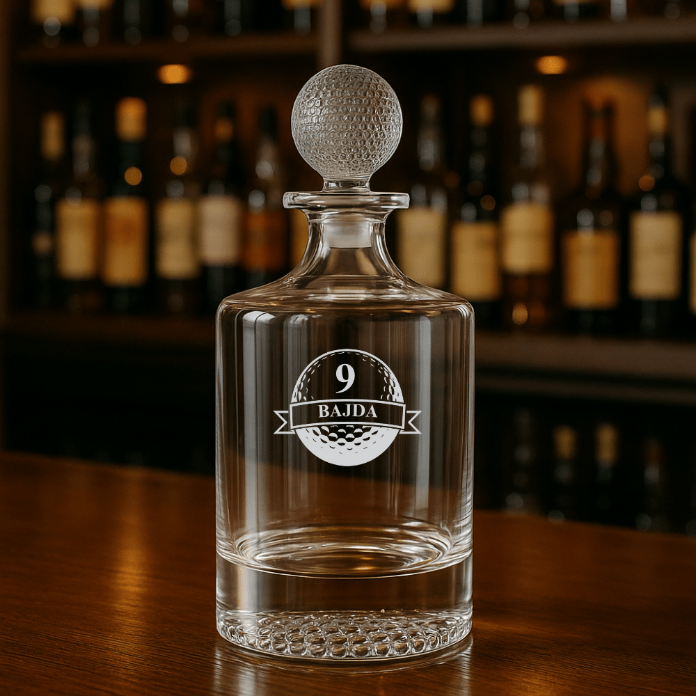Clubhouse Whiskey Decanter - Golf - GroomsDay