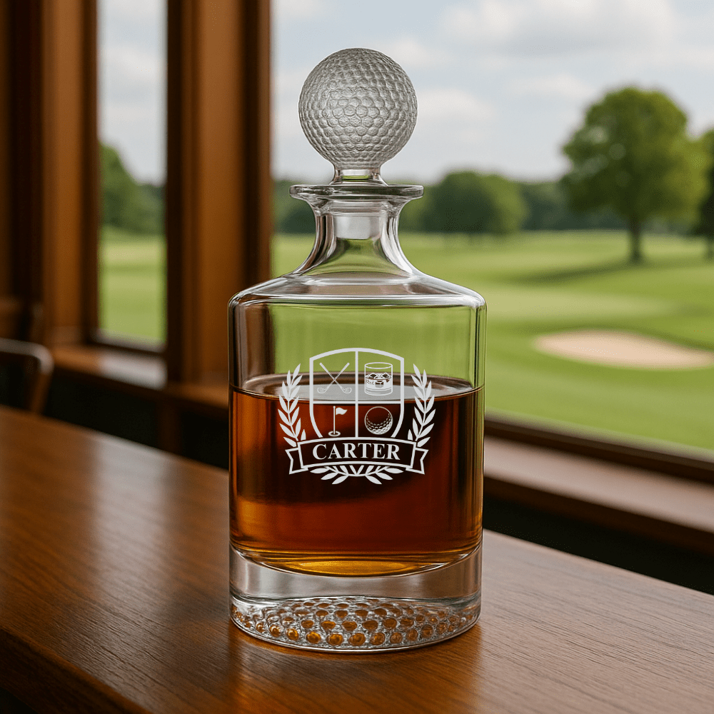 The Green Jacket Whiskey Decanter - Golf - GroomsDay