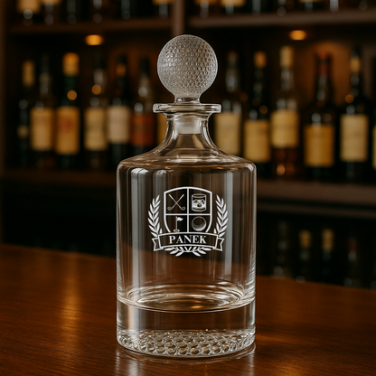 The Green Jacket Whiskey Decanter