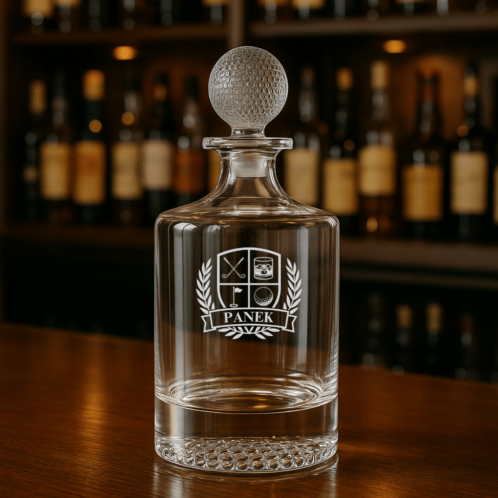 The Green Jacket Whiskey Decanter - Golf - GroomsDay