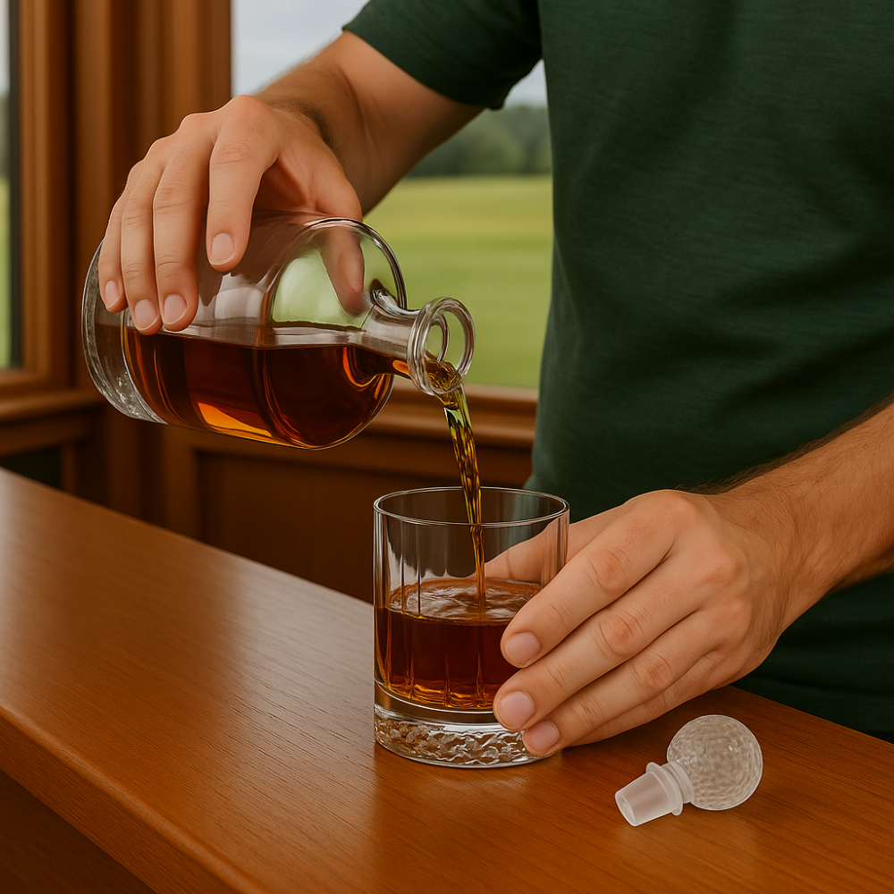 The Green Jacket Whiskey Decanter