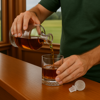 The Green Jacket Whiskey Decanter