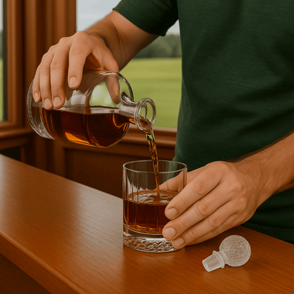 The Green Jacket Whiskey Decanter - Golf - GroomsDay