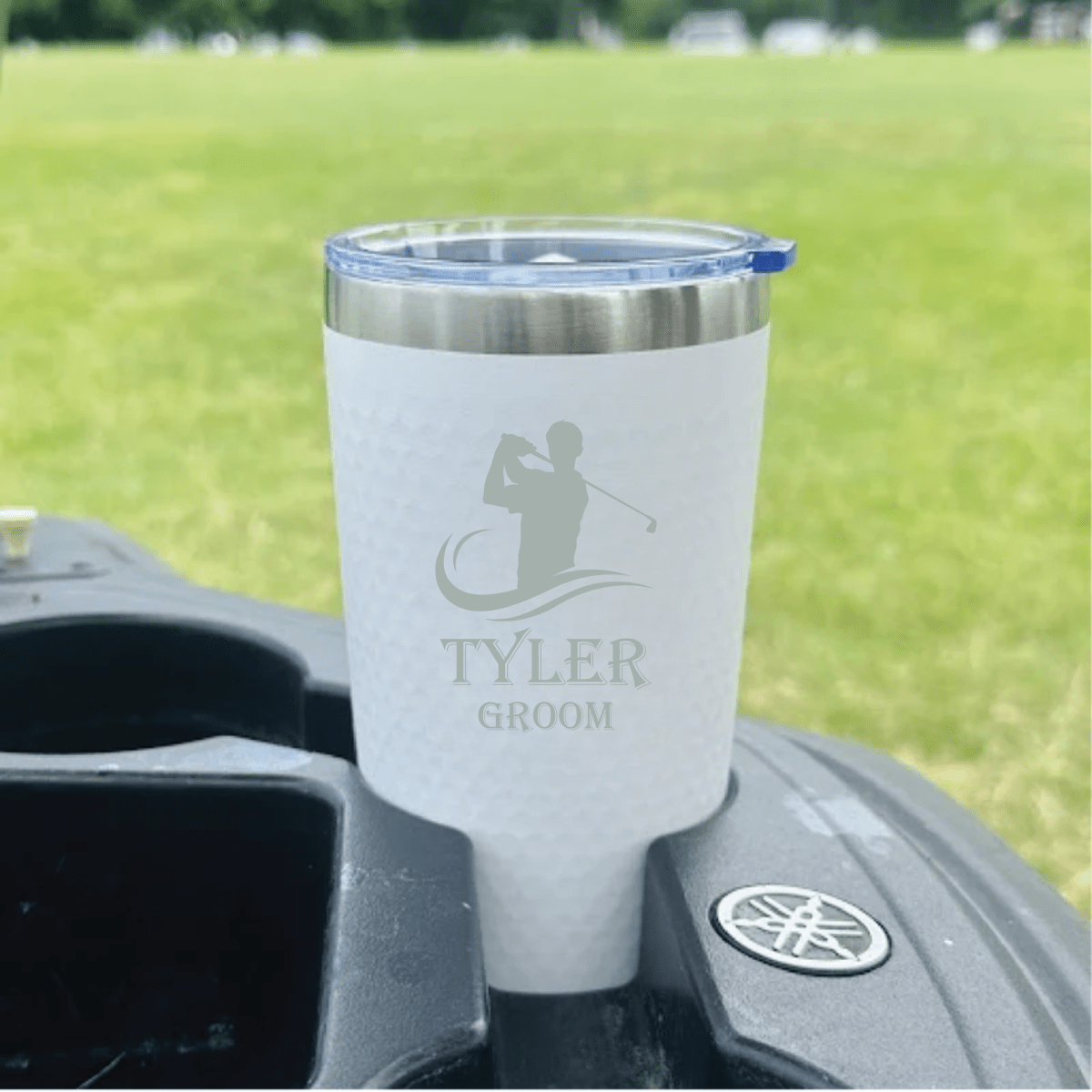 Grooms Crew Golf Ball Tumbler - Groomsmen Gifts - GroomsDay