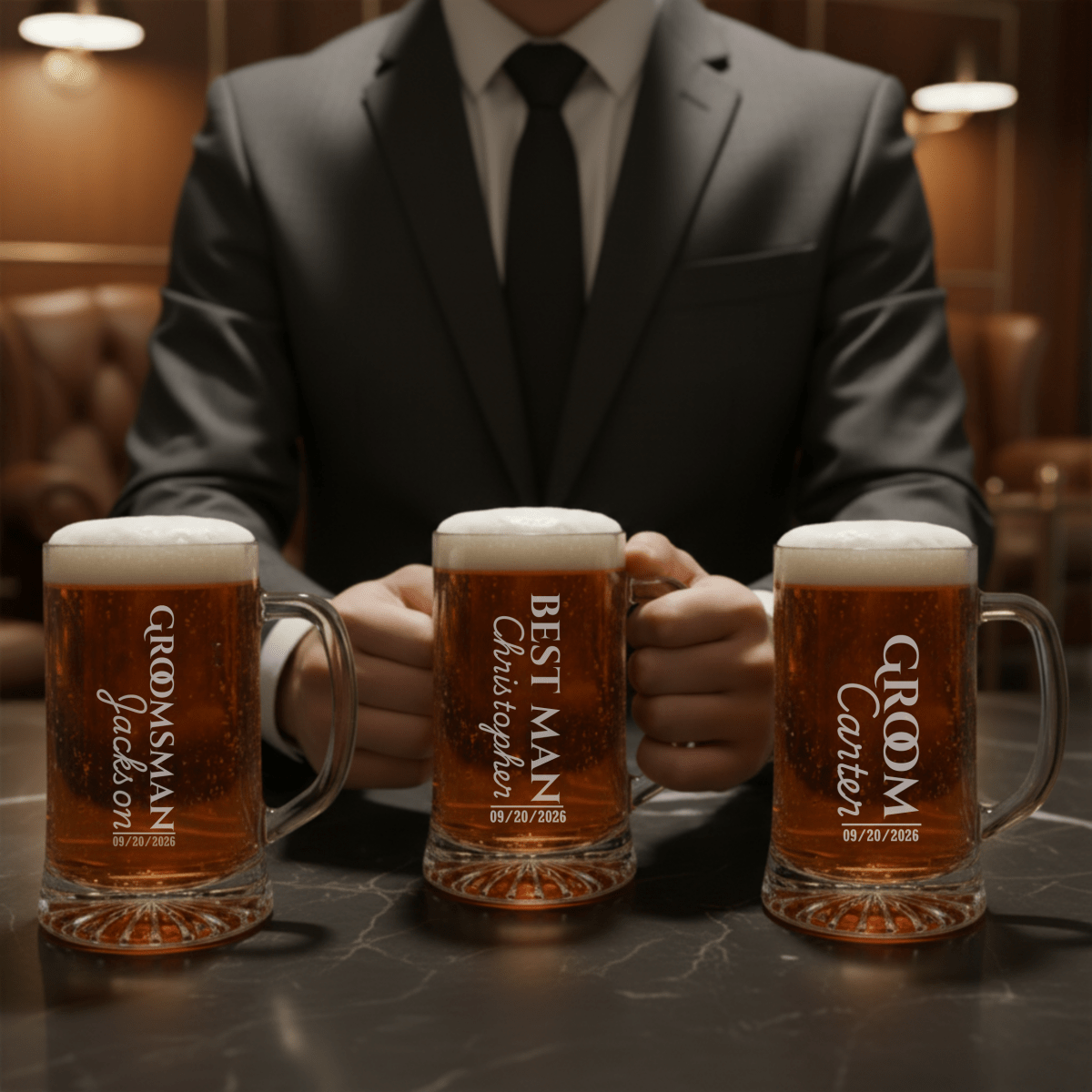 Wedding Crew Signature Mug - Groomsmen - GroomsDay
