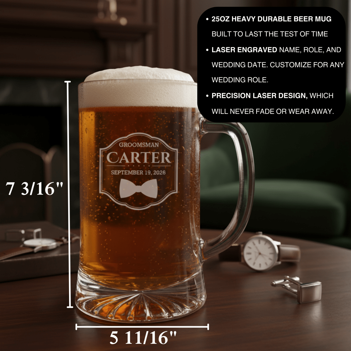 Groomsmen Custom Brew Mug - Groomsmen - GroomsDay