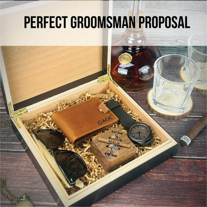 Groomsmen Vault Gift Set - Groomsmen Proposal - GroomsDay