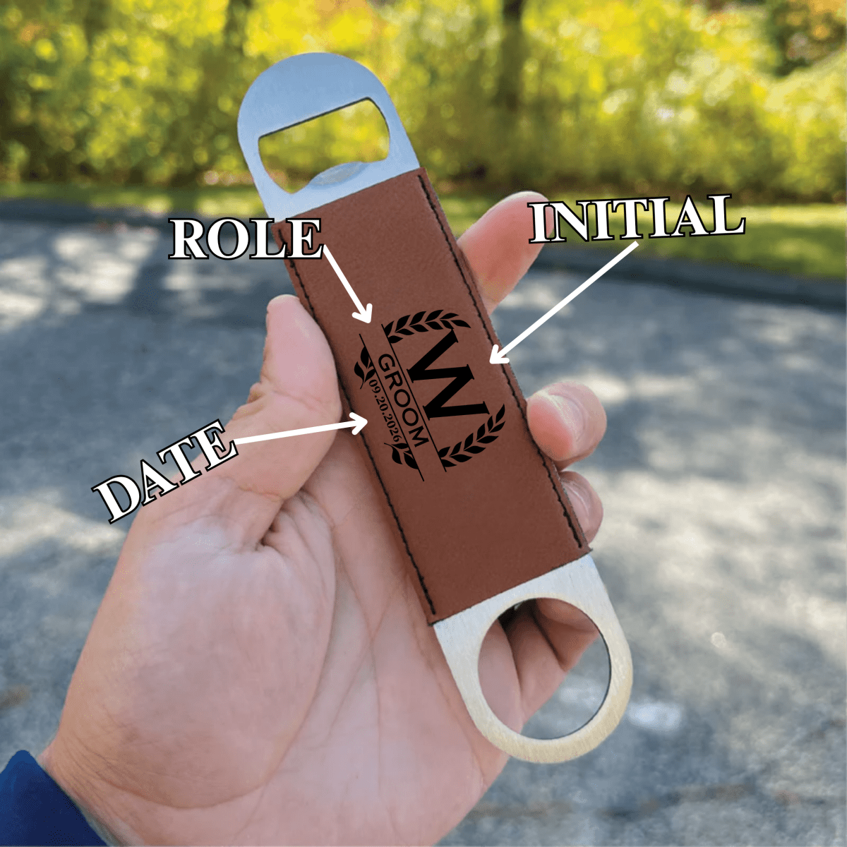 Wedding Party Bottle Opener - Groomsmen - GroomsDay