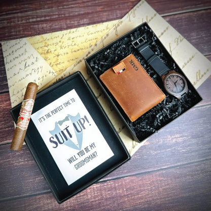 Groomsmen Proposal Gift Box Set