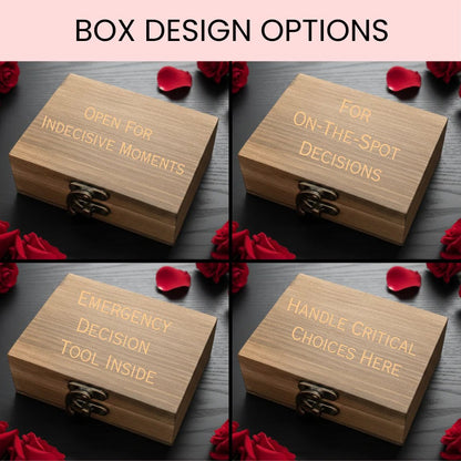 Custom Decision Coin for Couples - Anniversary - GroomsDay