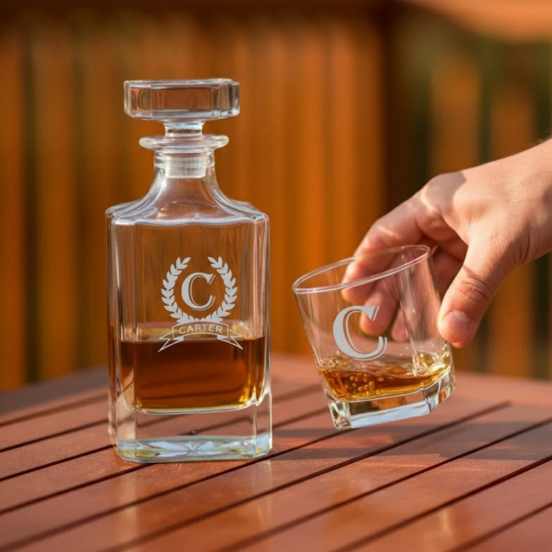 Quality Piece of Glass - Whiskey - GroomsDay