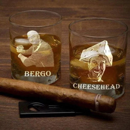 Low Ball Looker - Whiskey Glass - GroomsDay